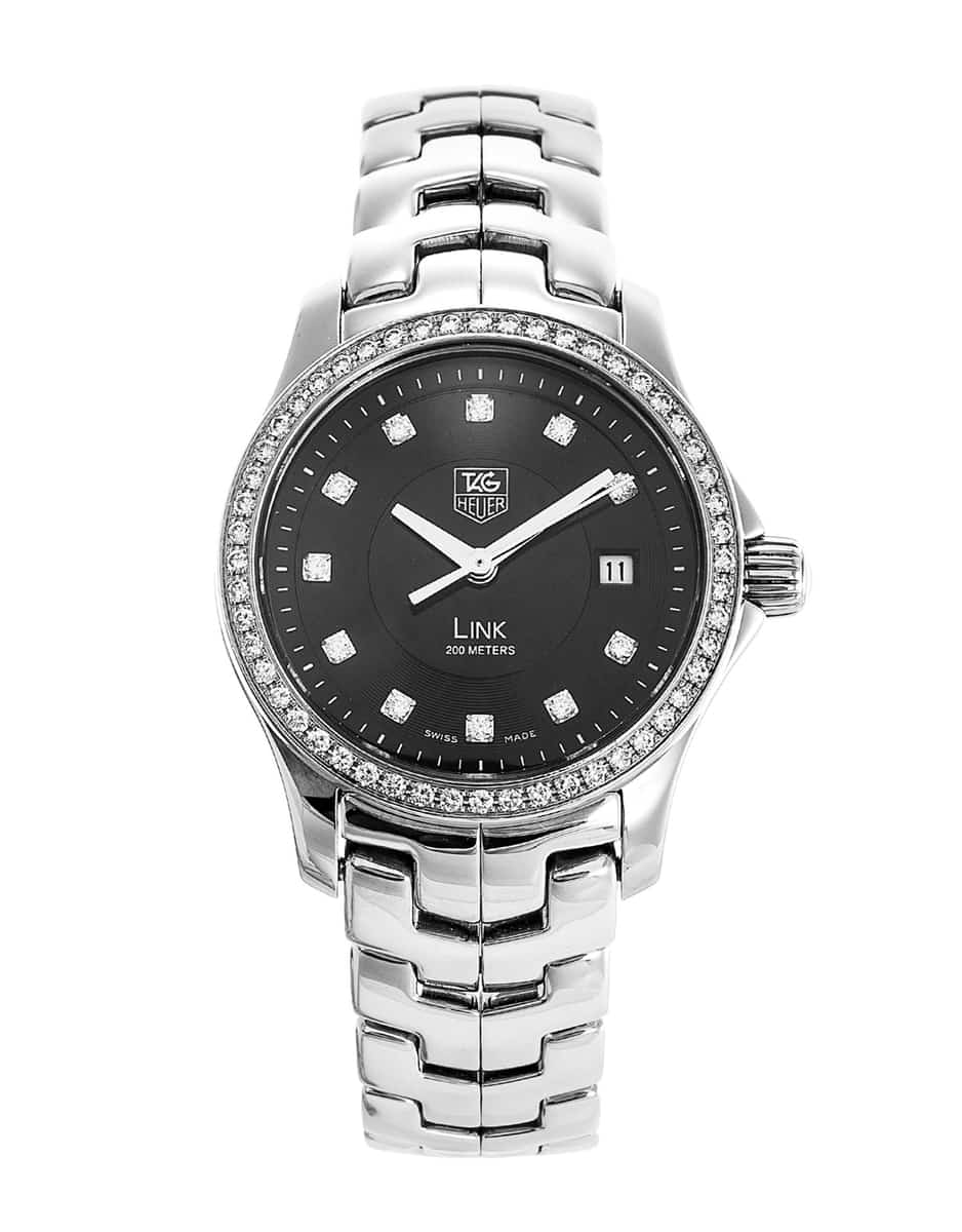 Pre Owned Tag Heuer Link WJF131A.BA0572 Watch Watchfinder Co